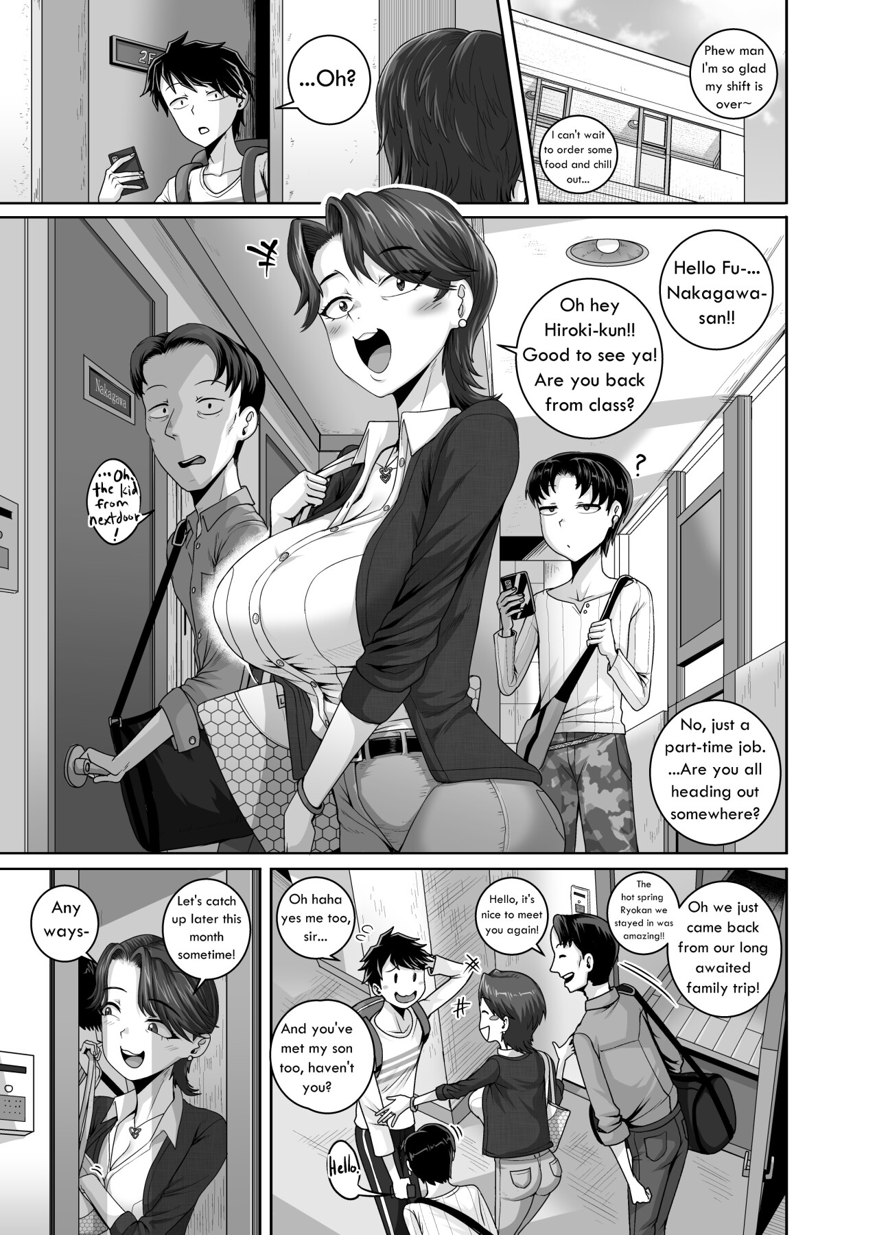 Hentai Manga Comic-Seduction from Next Door 2-Read-1